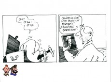 Extrait de Tintin - Pastiches, parodies & pirates -1983- Tintin par F'Murr