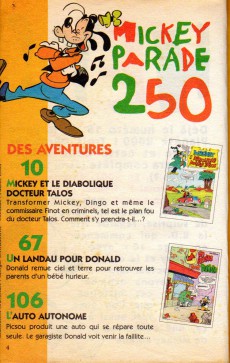 Extrait de Mickey Parade -3REC48- 3e série - Album n°48 (n°250, 251 et 252)