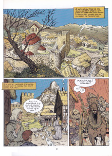 Extrait de Les aigles Décapitées -7b1998- La prisonnière du donjon