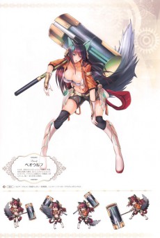 Extrait de Kamihime Project - Official Character Collection