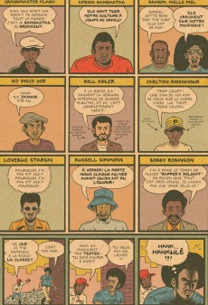 Extrait de Hip Hop Family Tree -1- 1970-1981