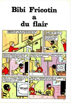 Extrait de Bibi Fricotin (2e Série - SPE) (Après-Guerre) -66a1970- Bibi fricotin a du flair