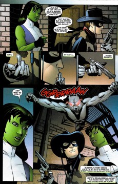 Extrait de She-Hulk (2005) -11- 6 Shots To The Heart