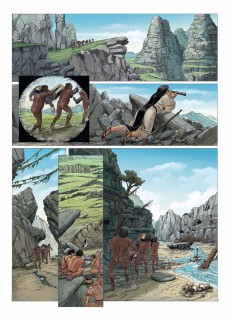 Extrait de Le monde perdu (Faina/Salvatori/Bec) -3- Tome 3