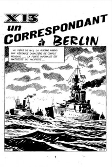 Extrait de X-13 agent secret (Impéria) -310- Un correspondant à berlin