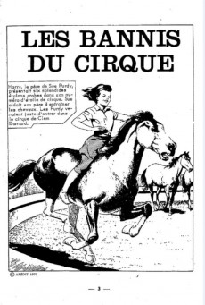 Extrait de Primevère (2e série - Arédit) -23- Les bannis du cirque