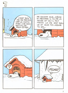 Extrait de Peanuts -5- (Snoopy 16/22) -7122- La maison de Snoopy