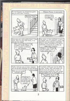 Extrait de Tintin - Pastiches, parodies & pirates -2000- Les sarcophages du pharaon