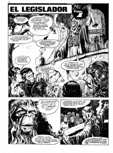 Extrait de Relatos salvages  -2- El Planeta de los Monos