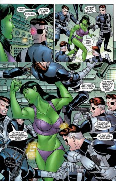 Extrait de She-Hulk (2005) -17- Planet Without A Hulk: Part 3 of 4