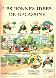 Extrait de Bécassine -11a30- Les bonnes idées de Bécassine