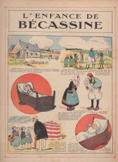 Extrait de Bécassine -1b1939- L'enfance de Bécassine
