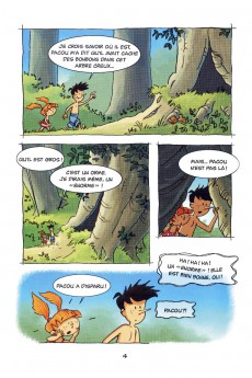 Extrait de Oli -4- L'île au macaléon