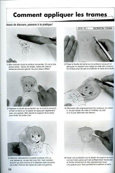 Extrait de (DOC) Le Dessin de Manga (Eyrolles) -5- trames et traits pour créer un univers