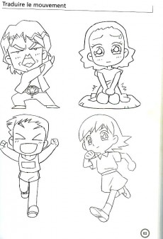 Extrait de (DOC) Le Dessin de Manga (Eyrolles) -13- Personnages Super-Déformés