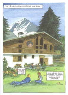 Extrait de Chamonix Mont-Blanc -6- Le voyage de la mer de glace