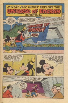 Extrait de Mickey and Goofy explore the universe of energy