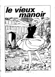 Extrait de Roses blanches (Arédit) -149- Le vieux manoir