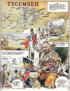 Extrait de Histoire du Far West -6- Tecumseh face aux Visages pâles