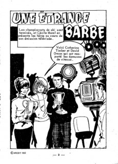 Extrait de Sissi (Arédit) -162- Cécile - une étrange barbe
