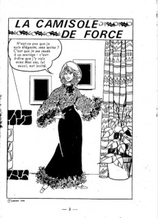 Extrait de Sissi (Arédit) -246- Cécile - la camisole de force