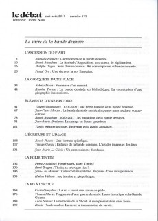 Extrait de (DOC) Études et essais divers - Le sacre de la bande dessinée