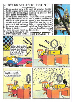 Extrait de Tintin (Fac-similé N&B) -5b2017- Le lotus bleu