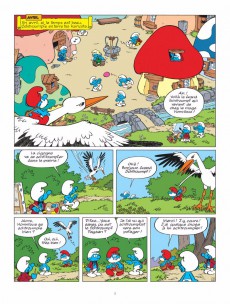 Extrait de Les schtroumpfs -35- Les Schtroumpfs et les haricots mauves