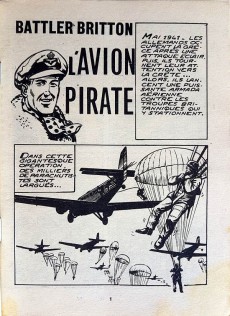 Extrait de Battler Britton (Impéria) -342- L'avion pirate - Le drapeau - Documentaire - La chasse aux scorpions