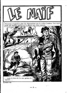 Extrait de Commando (Artima / Arédit) -97- Le naïf