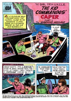 Extrait de The girl from U.N.C.L.E. (Gold Key - 1967) -2- Issue # 2