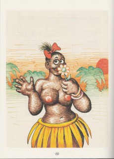 Extrait de R. Crumb Sketchbooks -2- R. Crumb Sketchbook - Volume 2 - March 1966-Sept. 1968