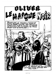 Extrait de Oliver (Impéria) -54- Le masque noir