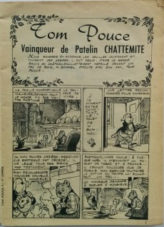 Extrait de Tom Pouce (Del Duca) -3- Vainqueur de Patelin Chattemite
