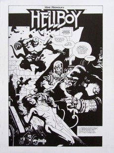 Extrait de Hellboy (Delcourt) -HS01- La Bible infernale