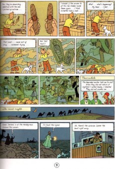 Extrait de Tintin (The Adventures of) -4c- Cigars of the Pharaoh