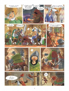 Extrait de Tosca des Bois -1- Jeunes filles, chevaliers, hors-la-loi et ménestrels