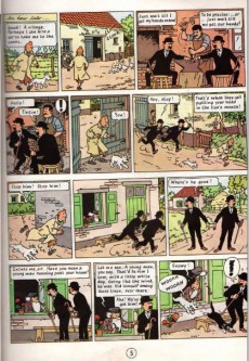 Extrait de Tintin (The Adventures of) -7b1978- The Black Island
