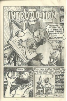 Extrait de The fabulous Furry Freak Brothers (1971) -0- Underground Classics