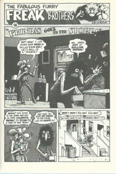 Extrait de The fabulous Furry Freak Brothers (1971) -6- Six Snappy Sockeroos from the Archives of the Fabulous Furry Freak Brothers...