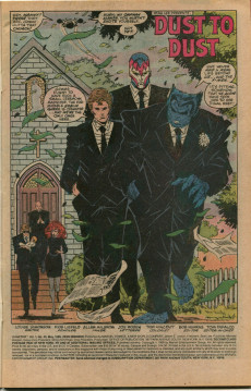 Extrait de X-Factor Vol.1 (1986) -40- Dust to Dust