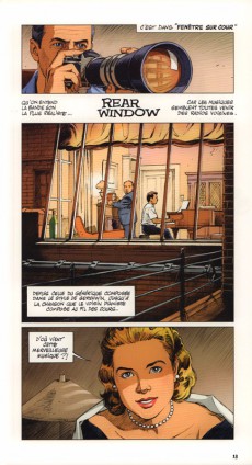 Extrait de BD Ciné -12- Alfred Hitchcock