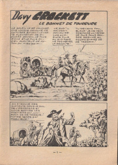 Extrait de Hondo (Davy Crockett puis) -17- Davy Crockett : Le bonnet de fourrure