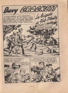 Extrait de Hondo (Davy Crockett puis) -18- Davy Crockett : La brigade de Fort-Pently
