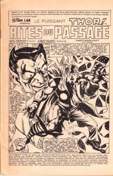 Extrait de Thor (Éditions Héritage) -9192- Voyez la puissance de Tempus, le déicide !