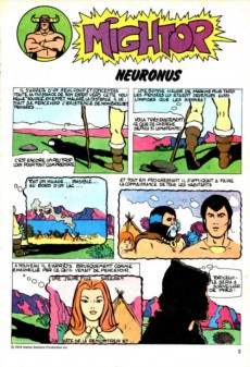 Extrait de Télé B.D -6- Mightor - Neuronus