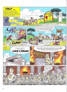 Extrait de Astérix (en anglais) -37- Asterix and the chariot race