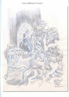 Extrait de (AUT) Bodart - Sketchbook - Various sketches et tributes