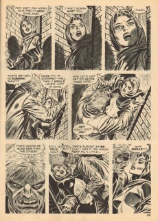 Extrait de Vampire Tales (Marvel comics - 1973) -2- The claws of Tryphon !