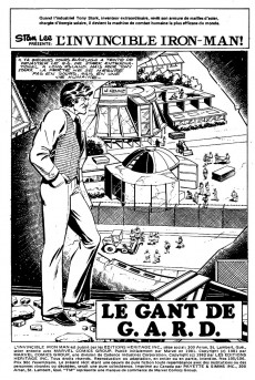 Extrait de L'invincible Iron Man (Éditions Héritage) -105106- Le gant de G.a.r.d